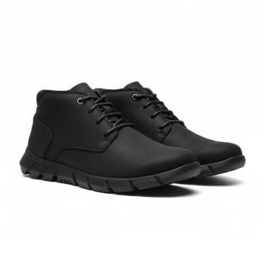 bota caterpillar mainstay homem em pele preta