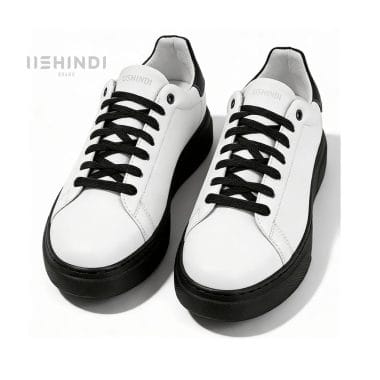 Sapatilha masculina Ushindi em micropele, com interior em pele e sola em poliuretano. Um modelo moderno, resistente e confortável para o dia a dia.