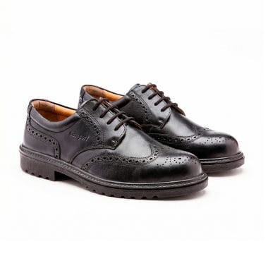 Sapato Oxford Camport em Pele Preto Conforto Total