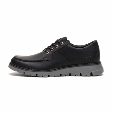Sapato Caterpillar Monitor Homem P723646 em pele preta