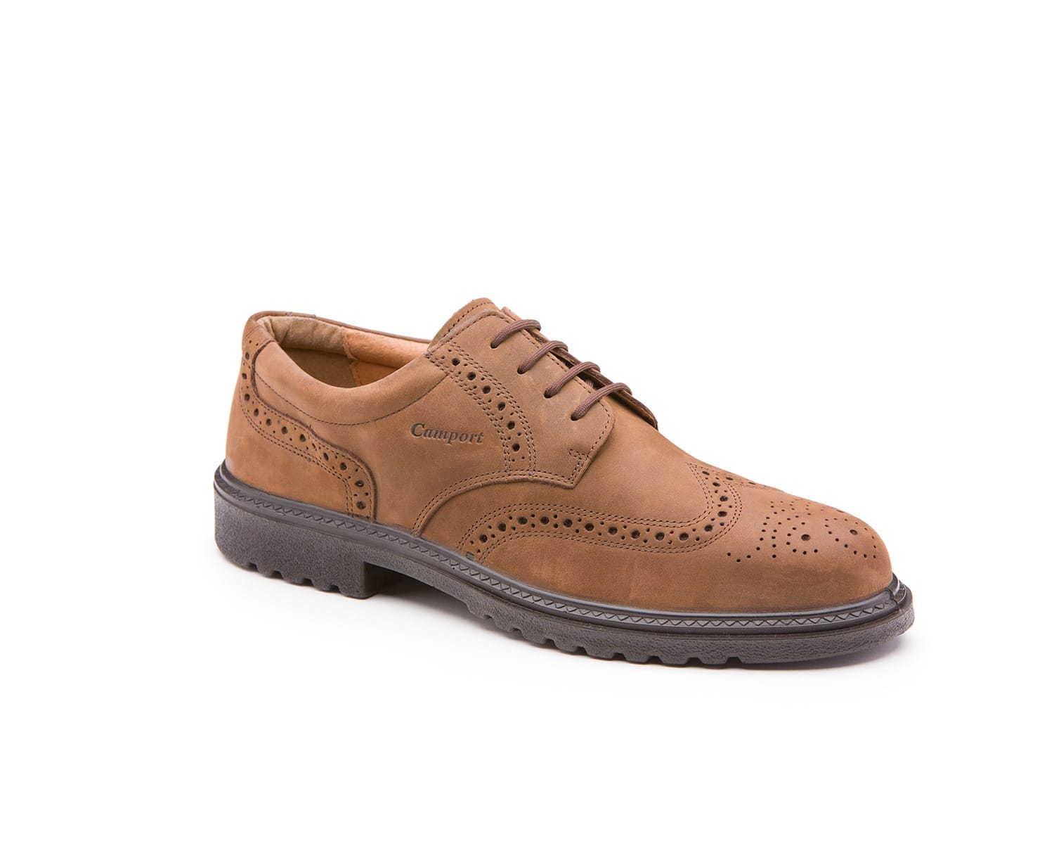 CAMPORT – SAPATOS TIMBER CASTANHO – PELE (2)