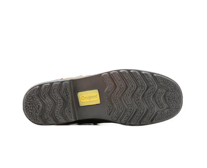 Bota Camport Panzer em pele castanha detalhe da sola Bota Camport Panzer em pele castanha detalhe da sola