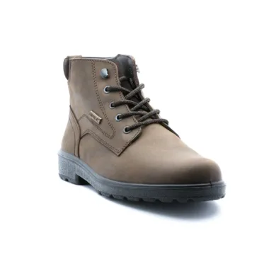 Bota homem pele impermeavel Camport castanha