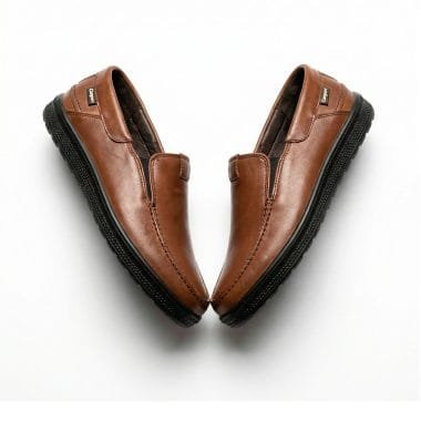 mocassim camport alfa pele castanha homem