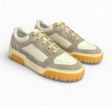 A sapatilha em pele Ushindi Riviera Grey homem foi desenvolvida para oferecer conforto superior aliado a um design contemporâneo e versátil.