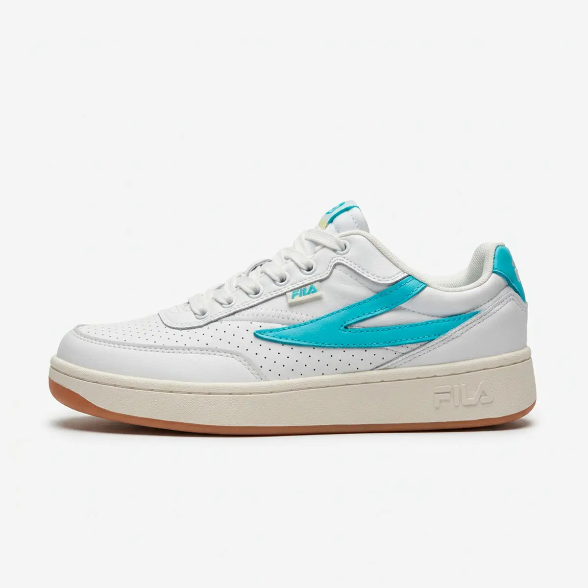 sapatilhas-fila-branco-azul-sevaro.jpg Sapatilhas Fila branco com azul modelo Sevaro estilo casual confortável
