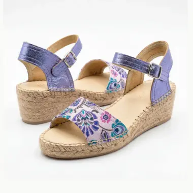 sandalias alpercatas florais