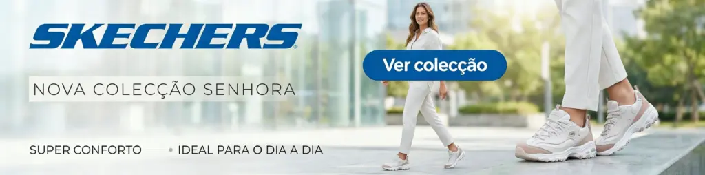 sapatilhas skechers senhora confortáveis estilo casual