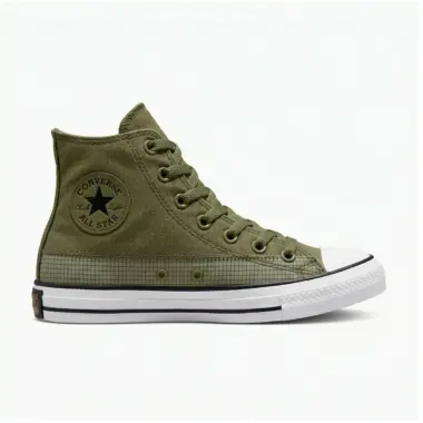 sapatilhas khaki cano alto unissexo converse