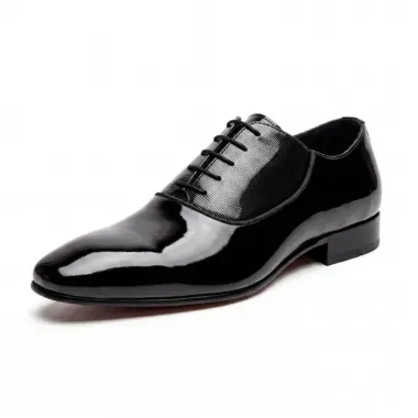 sapato verniz homem hugo manuel em pele elegante