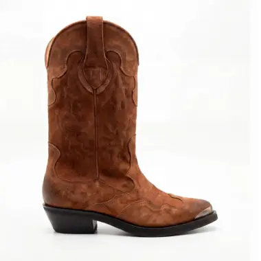 Botas texanas em pele para mulher Sierra Metal Western Friday Mood