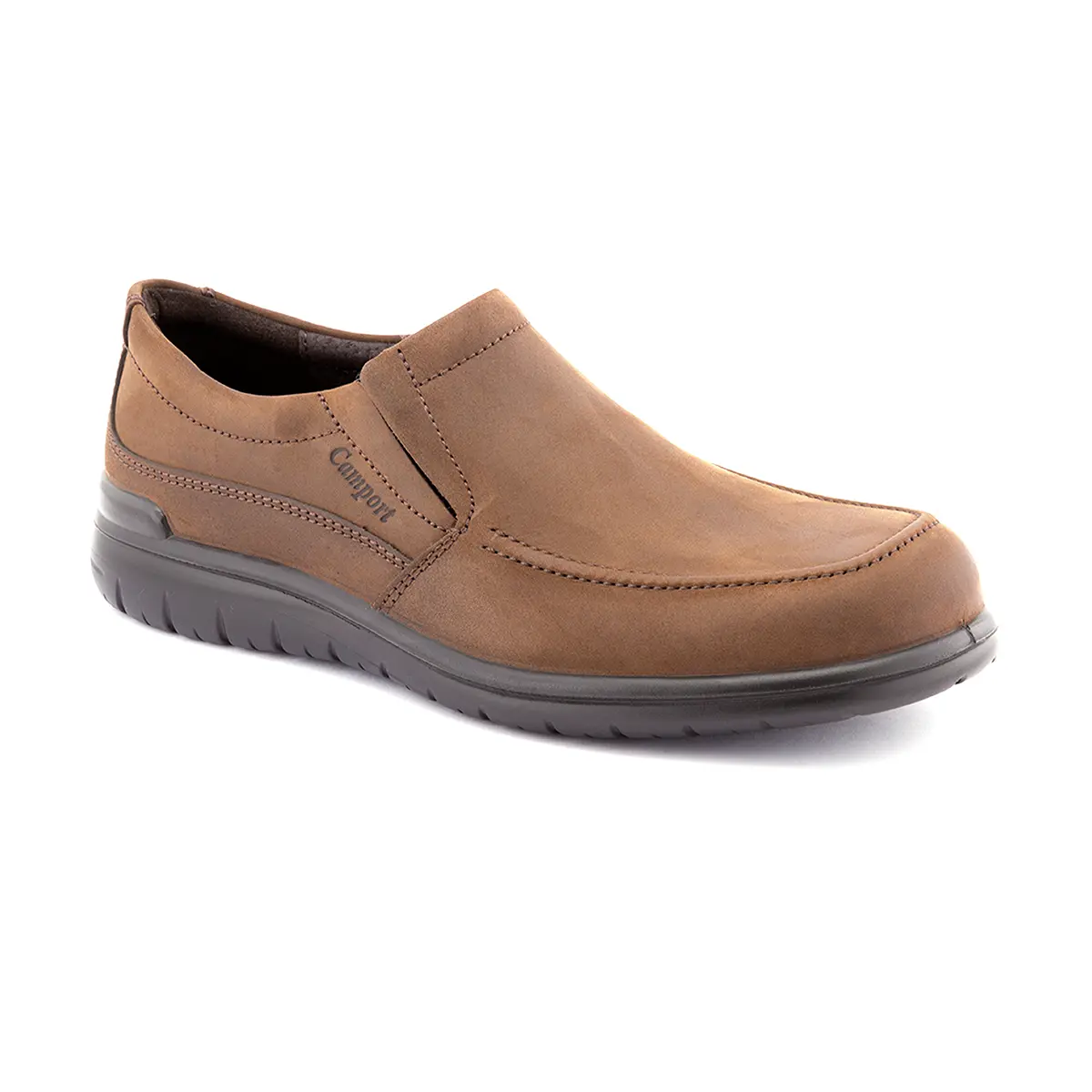 sapato-softwalk-camport-castanho.jpg sapato softwalk camport em pele castanha