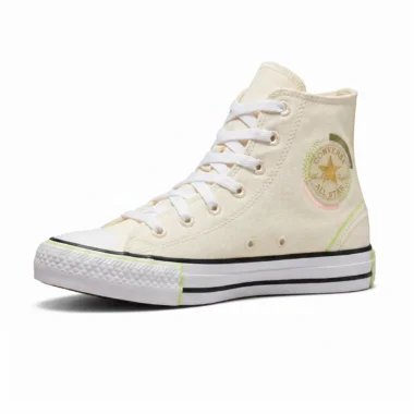 Converse Chuck Taylor All Star High senhora bege em lona