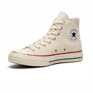 Converse Chuck Taylor All Star High creme em lona para senhora