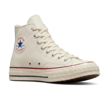 Converse Chuck Taylor All Star Leather branca em pele para homem