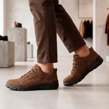 Sapato Desportivo Homem em Pele Camport fabricado em Portugal com pele natural